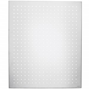 Magnettafel MURO Edelstahl matt gelocht