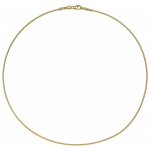 Halsreif 585 Gelbgold 42cm