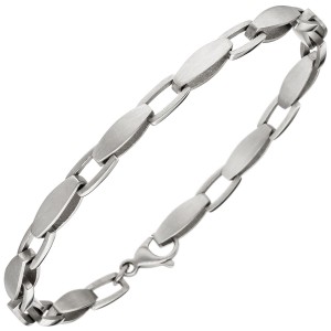 Armband 950 Platin matt 19,5cm Platinarmband