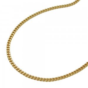 Kette Panzerkette 585 Gold 50cm