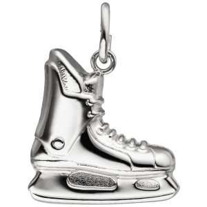 Anhänger Schlittschuh 925 Sterlingsilber