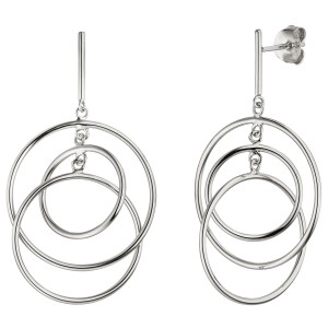Ohrhänger 925er Sterling Silber Ohrringe Ohrstecker
