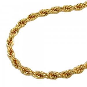 Armband Kordelkette 375 Gold 21cm