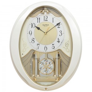 Wanduhr MAGIC MOTION mit 30 Melodien