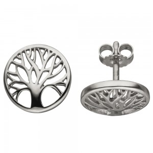 Ohrstecker Baum Lebensbaum 925 Sterlingsilber Ohrringe