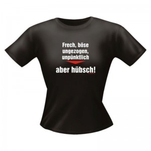 Fun Lady T-Shirt aber hübsch