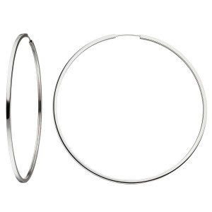 Creolen 925er Sterling Silber Ohrringe