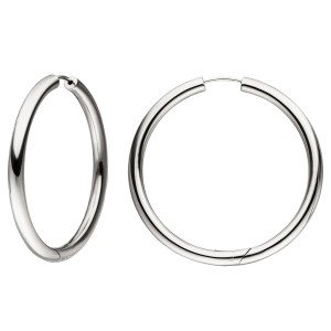 Creolen 925er Sterling Silber Ohrringe