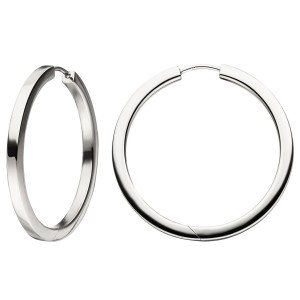 Creolen 925er Sterling Silber Ohrringe