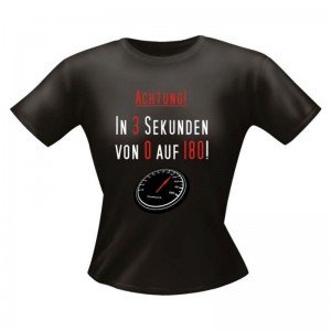 Fun Lady T-Shirt In 3 Sekunden
