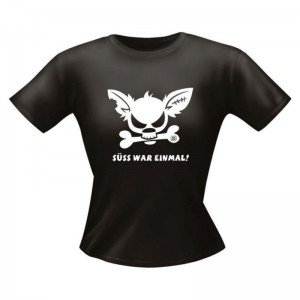 Fun Lady T-Shirt Laska Comix Süss war ich