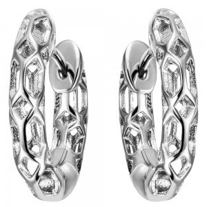 Creolen 925 Sterlingsilber Ohrringe Silbercreolen Silberohrringe