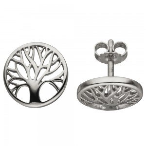 Ohrstecker Baum Lebensbaum 925 Sterlingsilber Ohrringe