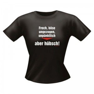 Fun Lady T-Shirt aber hübsch