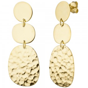 Ohrhänger 925 Sterlingsilber vergoldet Ohrringe