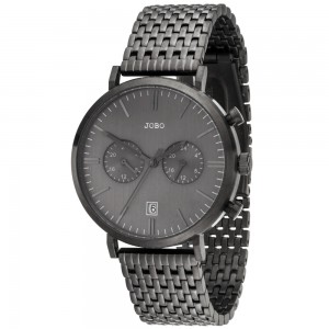 Herren Armbanduhr Quarz Analog Edelstahl Datum Herrenuhr