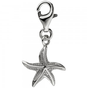 Einhänger Charm Seestern 925 Sterlingsilber