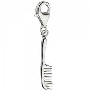 Einhänger Charm Kamm 925 Sterlingsilber