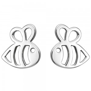 Kinder Ohrstecker Biene 925 Sterlingsilber Ohrringe Kinderohrringe