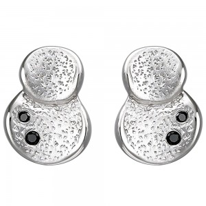 Ohrstecker 925 Sterlingsilber 4 Zirkonia Ohrringe Silberohrringe