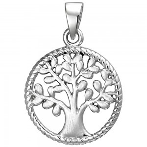 Anhänger Baum 925 Sterlingsilber Silberanhänger