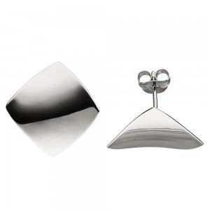 Ohrstecker eckig 925 Sterlingsilber Ohrringe Silberohrringe