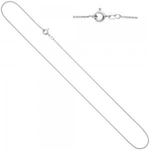 Ankerkette 925 Silber 1,1mm 42cm Kette Halskette Silberkette Federring