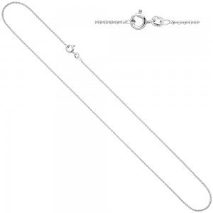Ankerkette 925 Silber 1,5mm 50cm Kette Halskette Silberkette Federring
