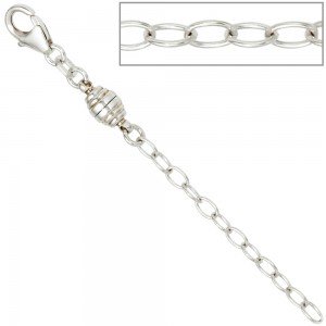 Verlängerungskette 925 Sterlingsilber 7,5cm Kettenverlängerung