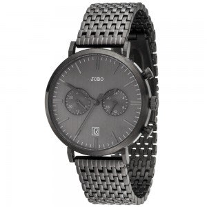 Herren Armbanduhr Quarz Analog Edelstahl Datum Herrenuhr