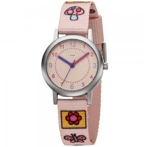 Kinder Armbanduhr Quarz Analog Kinderuhr rosa