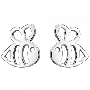 Kinder Ohrstecker Biene 925 Sterlingsilber Ohrringe Kinderohrringe