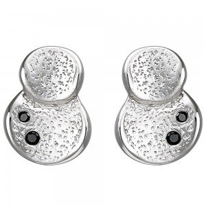 Ohrstecker 925 Sterlingsilber 4 Zirkonia Ohrringe Silberohrringe