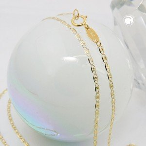 Collier Halskette Collier FantasieCollier Halskette 375 Gelbgold 45cm