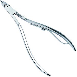 Pfeilring Hautzange 9,5cm vernickelt