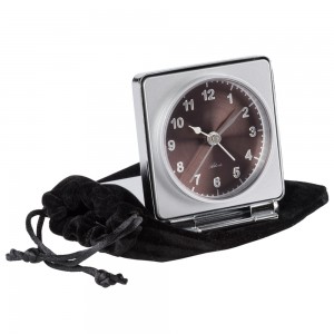 Atlanta 1116/3 Wecker Reisewecker Quarz analog Zifferblatt braun