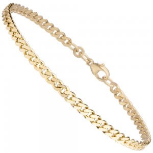 Panzerarmband 333 Gold Gelbgold 21 cm Armband Goldarmband 7.5g