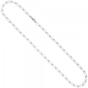 Halskette Kette 925 Sterling Silber diamantiert 45 cm