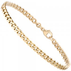 Panzerarmband 333 Gold Gelbgold 21 cm Armband Goldarmband 9.9g