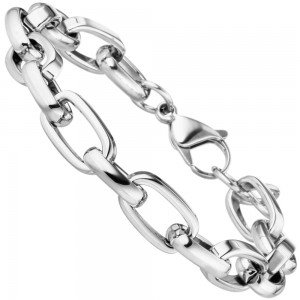 Armband aus Edelstahl 22 cm