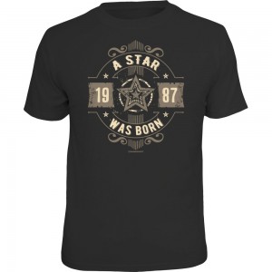 Fun T-Shirt - A star was born 87