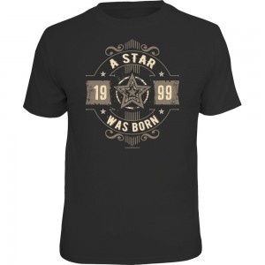 Fun T-Shirt - A star was born 99