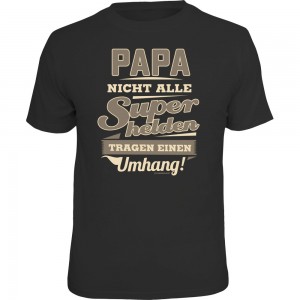 Fun T-Shirt - Superhelden Papa