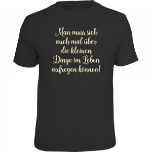 Fun T-Shirt - kleine Dinge