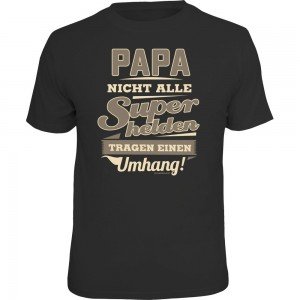 Fun T-Shirt - Superhelden Papa