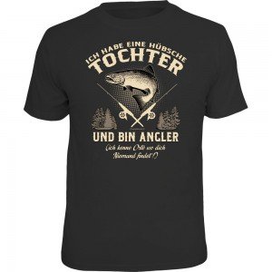 Fun T-Shirt - Tochter Angler
