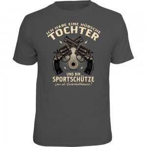 Fun T-Shirt - Tochter Sportschütze