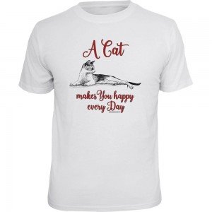 Fun T-Shirt - Cat every day