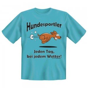 Fun T-Shirt Hunde Sportler