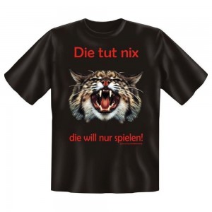 Fun T-Shirt Die tut nix